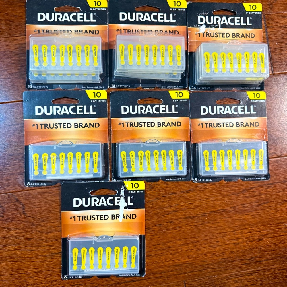 Duracell Hearing Aid Batteries 96 ct Size 10